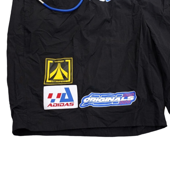 Adidas Originals TGP Mens Running Shorts Asia Exclusive Beach Sz S Black HA4745 - Picture 2 of 7